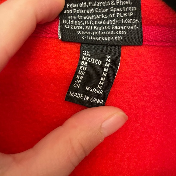 Polaroid Cropped Quarter Zip - Picture 8 of 10